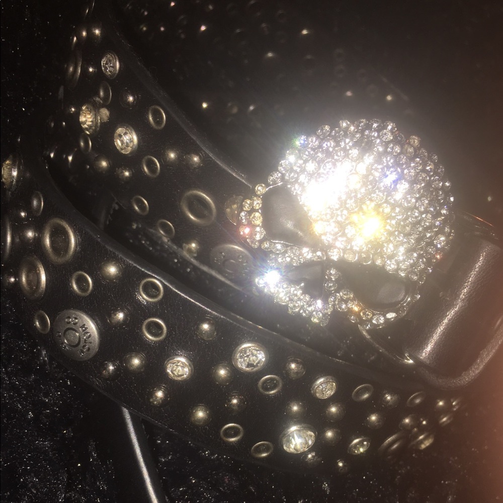 💀Diamond Skull Belt